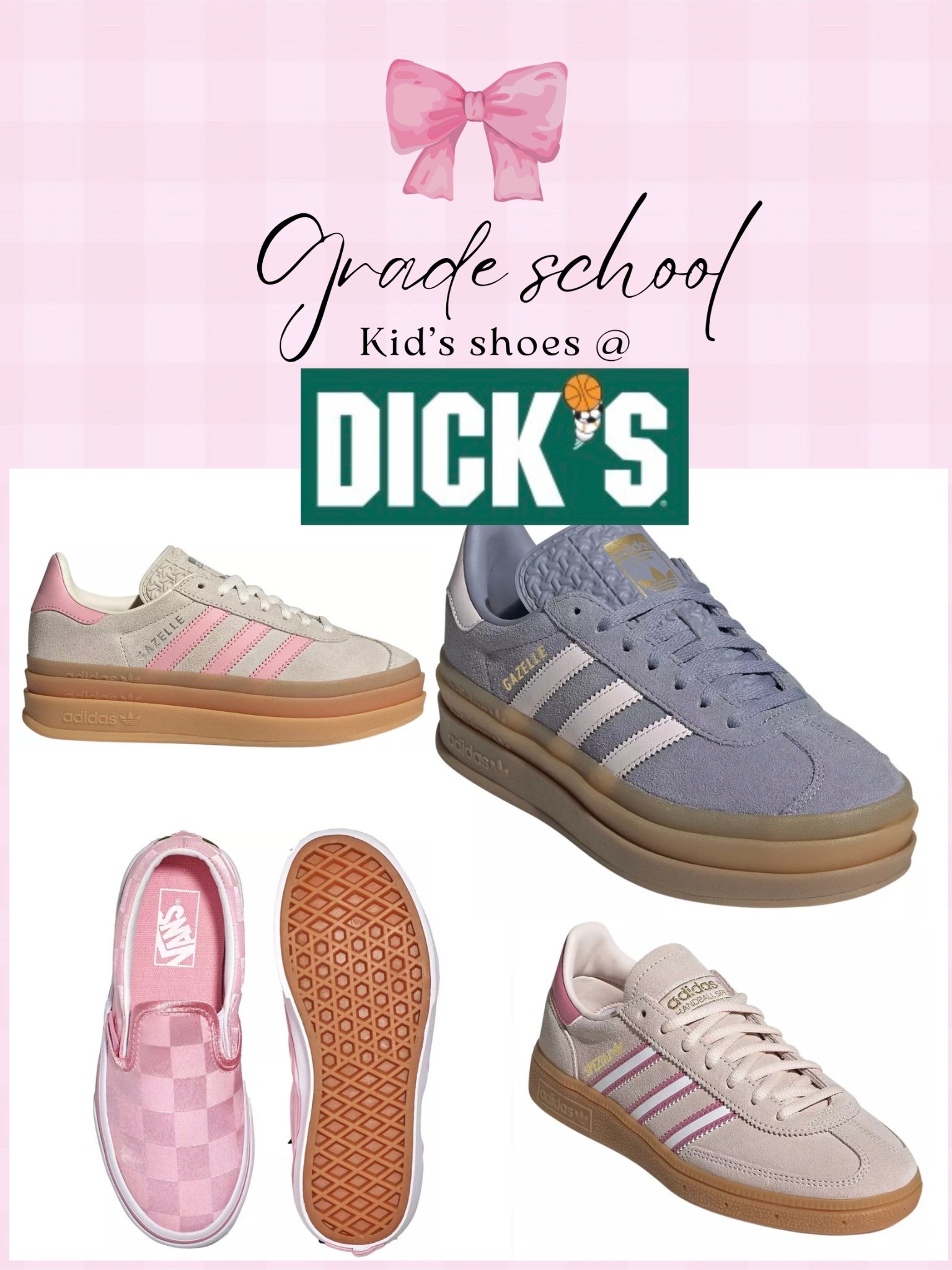 Found some cute grade school kids shoes that are currently on sale at Dicks! I buy these for myself and the general rule is you take your Women’s size and subtract 2 (I am an 8 in Women’s so in Kid’s grade school I am a 6)

#LTKKids #LTKSaleAlert