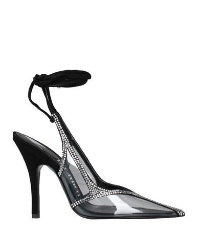 The Attico Woman Pumps Black Size 7.5 Plastic, Leather | YOOX (US)