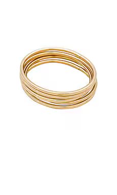 Jenny Bird Dane Bangle Set in Gold from Revolve.com | Revolve Clothing (Global)