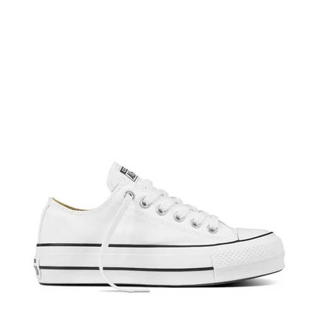 Converse Chuck Taylor All Star Lift OX Women s Platform Shoes Color: White Size: 7.5 | Walmart (US)