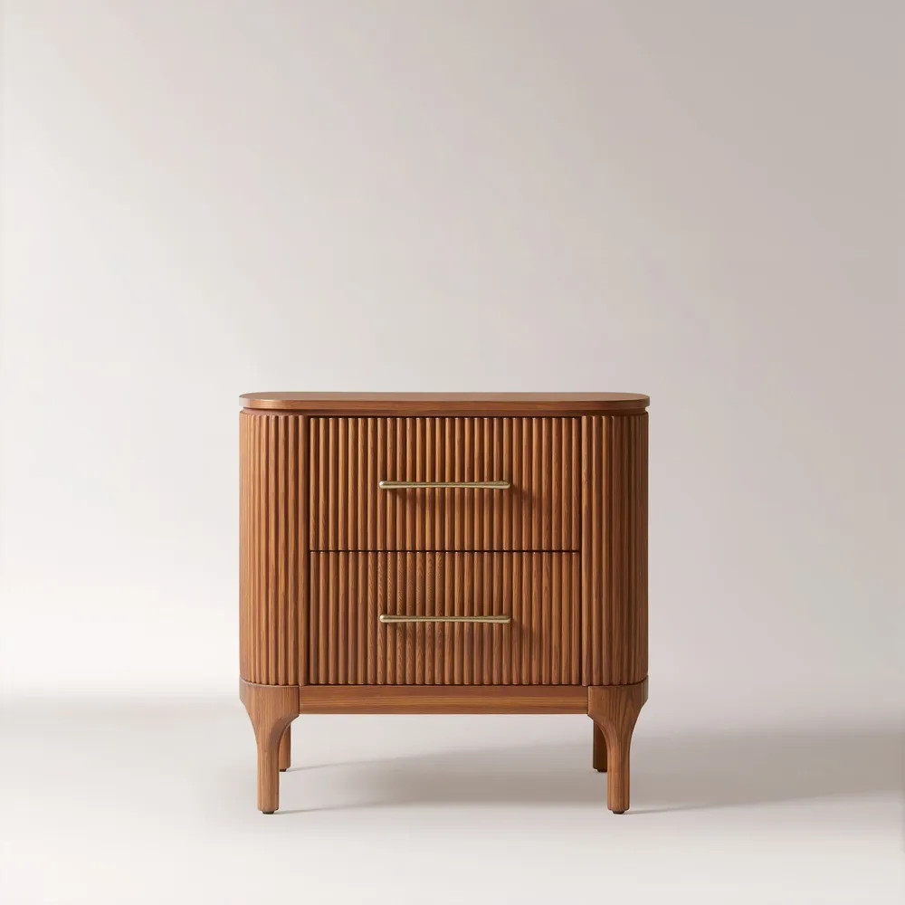 NEW ARRIVALAva 26" Fluted Nightstand | Hernest