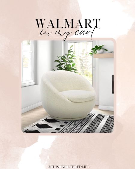 Walmart upholstered swivel chair - Walmart best seller - living room chair 

#LTKhome #LTKsalealert #LTKHoliday