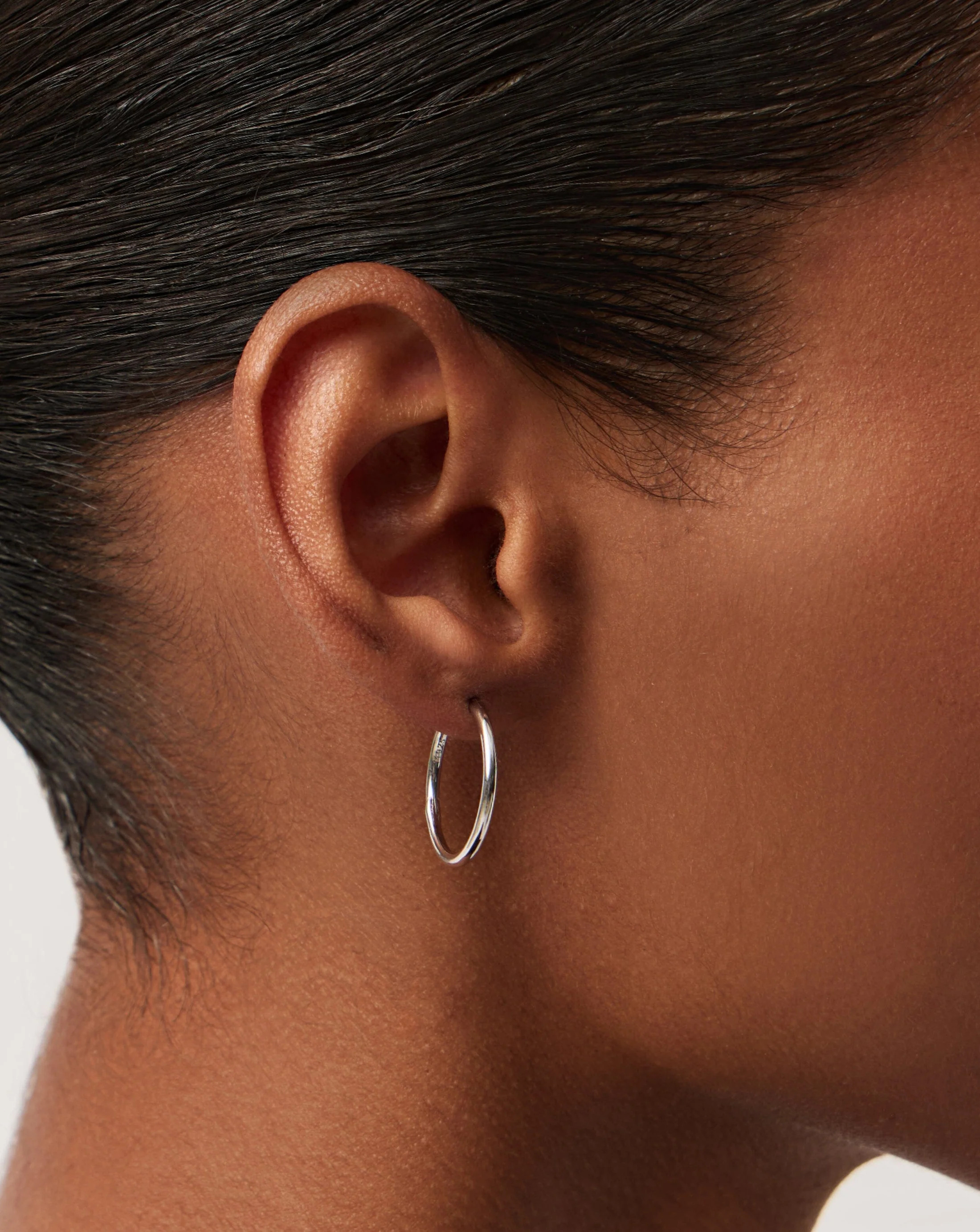 Classic Small Hoop Earrings | Silver | Missoma UK | Missoma UK