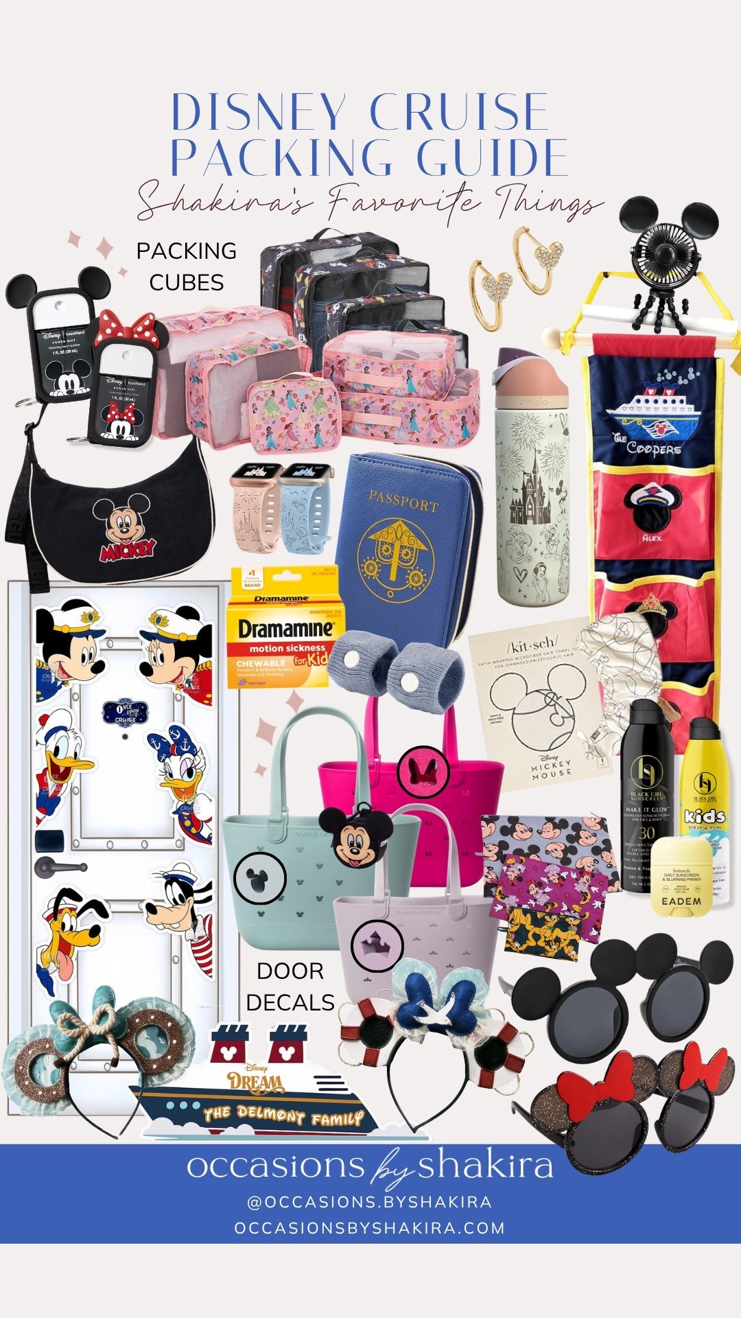 Disney cruise packing essentials!

#LTKmomlife #LTKTravel #LTKKids