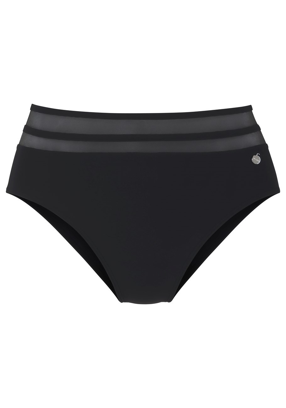 high waisted mesh bikini bottom | Lascana