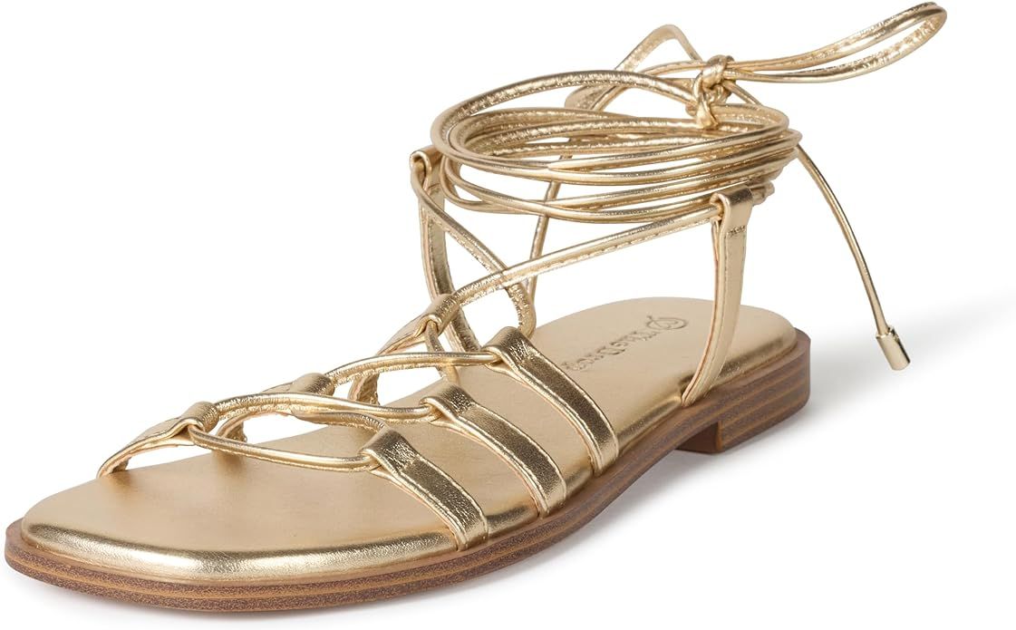 The Drop Women's Haven Lace Up Gladiator Sandal | Amazon (US)