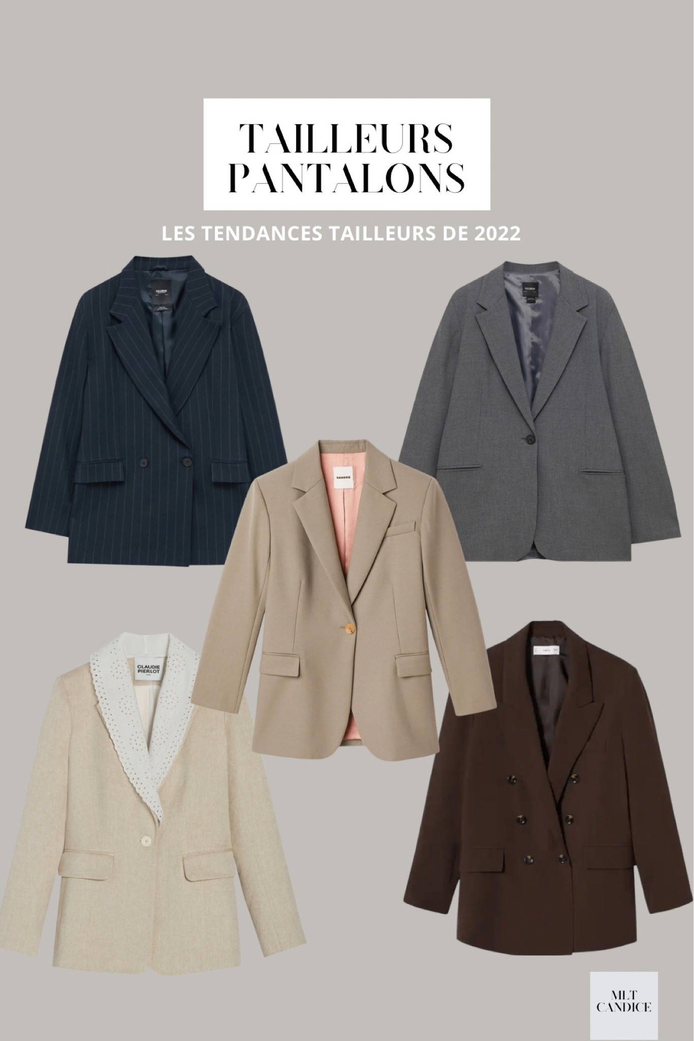 Ma sélection des plus jolis blazers et pantalons style tailleur pour femme de l’hiver 2022. Mon conseil ? Pour être tendance il est essentiel de posséder au moins une veste oversized dans son dressing. 

Quelle taille choisir ? Pour ma part je prends toujours une taille au-dessus de la mienne quand j’achète un blazer oversized et une taille plus grande aussi en hiver car je mets souvent des pulls et cela me permet d’éviter de me sentir serrée. 

Beige, gris, bleu marine rayé, noir, blanc, lisse ou texturé… Voici mon top 16 des tailleurs incontournables.  

#ltkfalloutfit #falloutfit #ltkunder50 #ltkunder100 #ltkeurope #ltkworkwear #ltkstyletip#LTKCyberweek #oversizedwomensblazer oversized womens blazer

#LTKstyletip #LTKsalealert