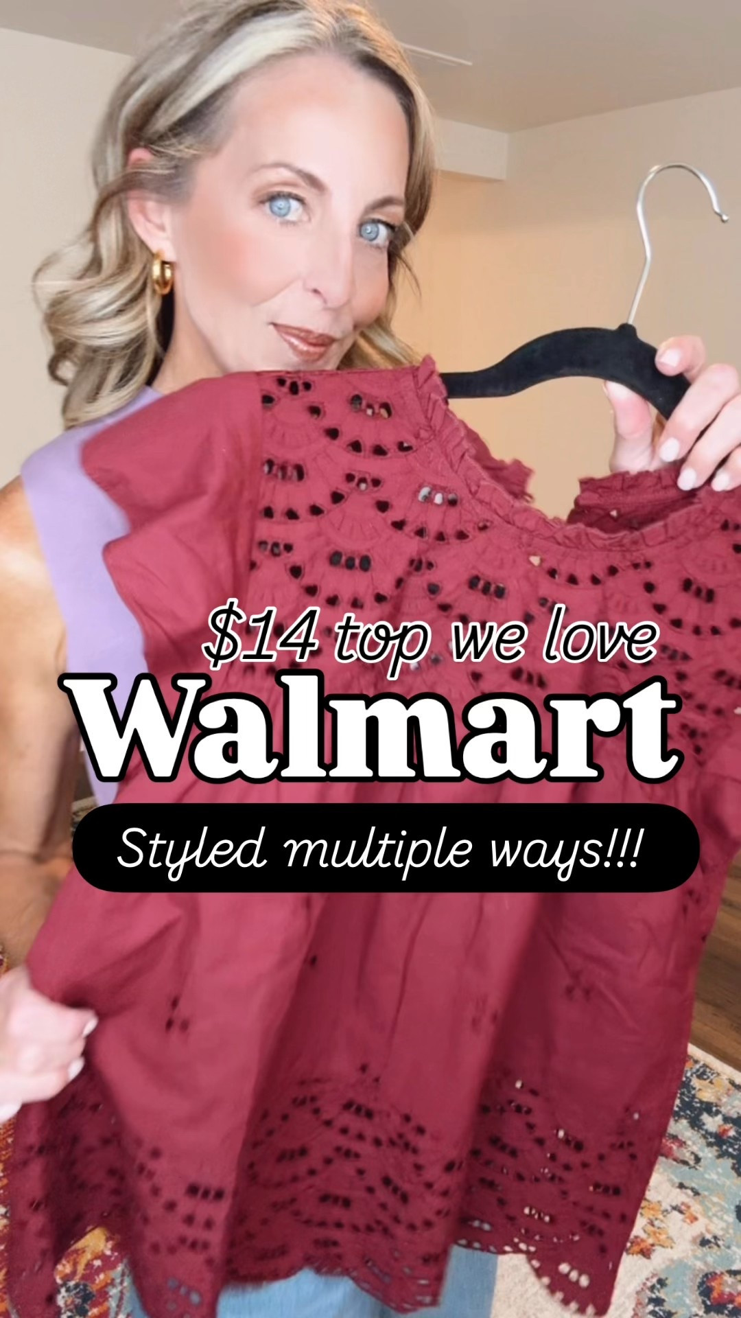 You bought the top- now what? Well, here are three affordable options and places to wear them with a BONUS you won’t expect ! Comment WALMART for all of it! So good! 

If you picked up this beautiful $14 eyelet top - Here are 3 additional ways that you can style it - whether you are going to the  office, having brunch with friends, or just teaching a group of cute kids! This top is your go to top for all of the fits- plus, bonus it is even comes in a dress!!! I mean HELLO fabulous! The perfect dress for sunny days and warm nights for under $25. I am wearing a size xs - sizes for the dress are xs - 4x - everything is linked and so good and AFFORDABLE!! #teacherstyle  #teach #mystyle #teacher #teacherstyle #teacher #teacherlook #teacheroutfit #ootd #teacherreel #elevatedstyle #teachersfollowteachers #amazonstyle #teacherfashion #teachersofinsta #outfit #walmartstyle ##teacherssupportteachers #walmart
#newarrival 

#LTKFindsUnder50 #LTKSeasonal #LTKOver40