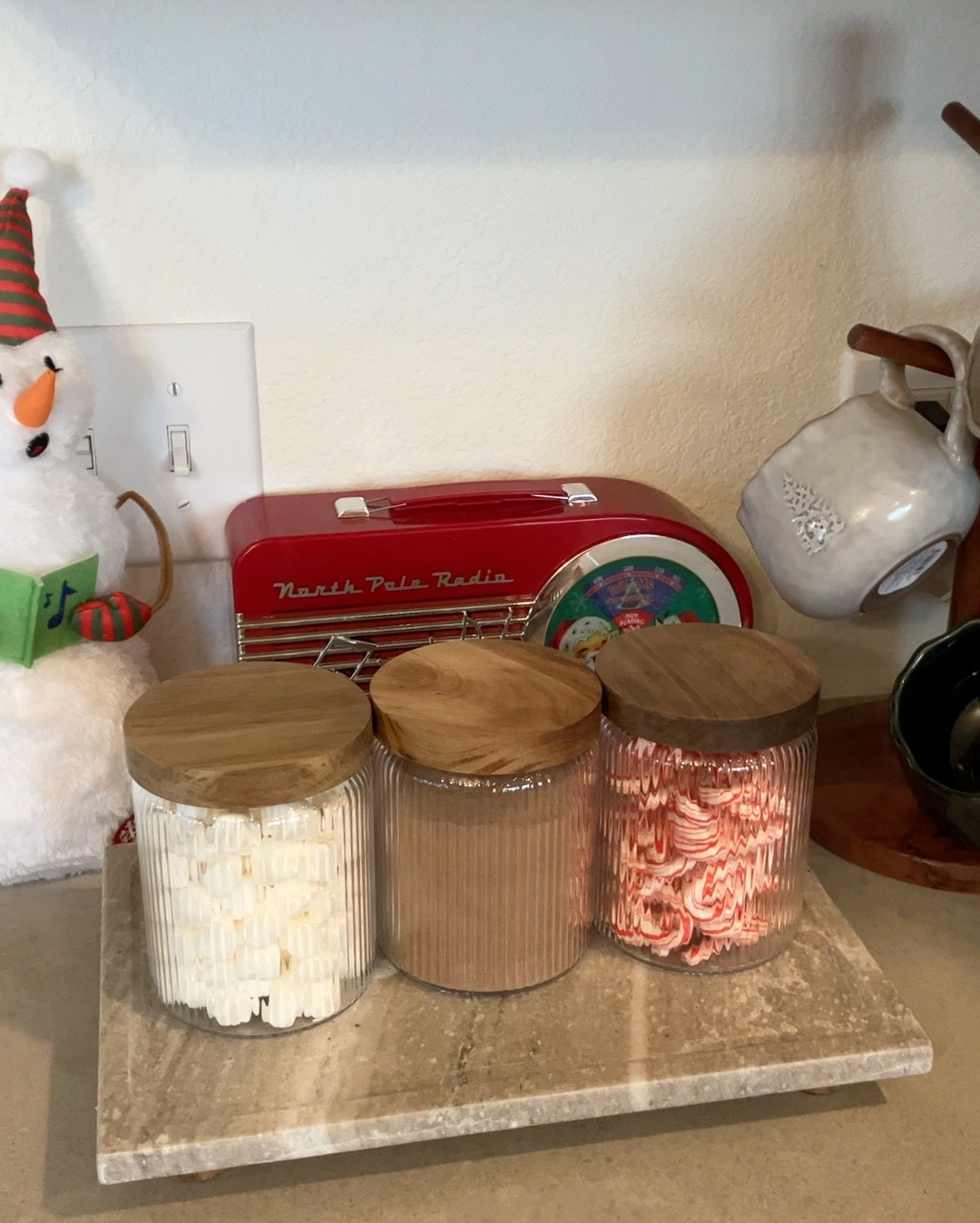 The hot cocoa bar is complete! I think!? Anything else you would add?
The kids were SO excited for this. 🥰

#LTKSeasonal #LTKHome #LTKHoliday