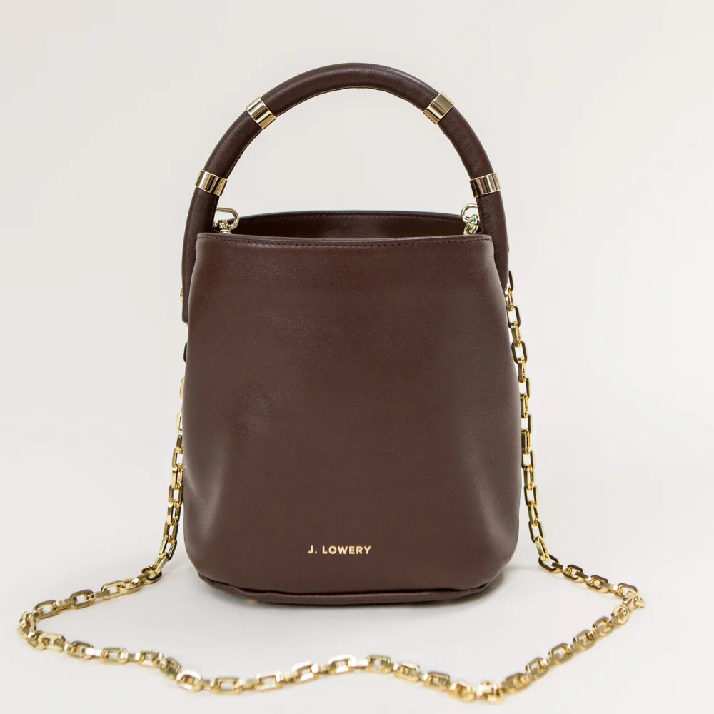 J. LOWERY MAX MINI Bucket Bag | Espresso | J. LOWERY