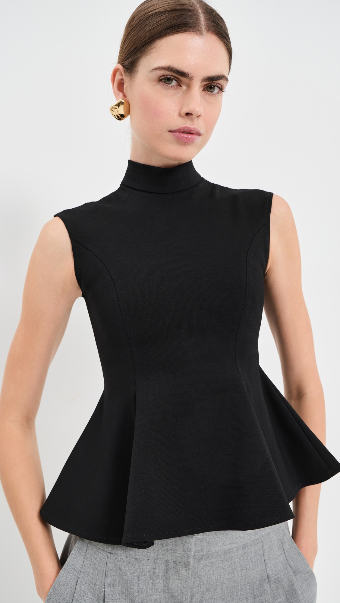 FRANÇOISE Willa Top Blk 34 | Shopbop