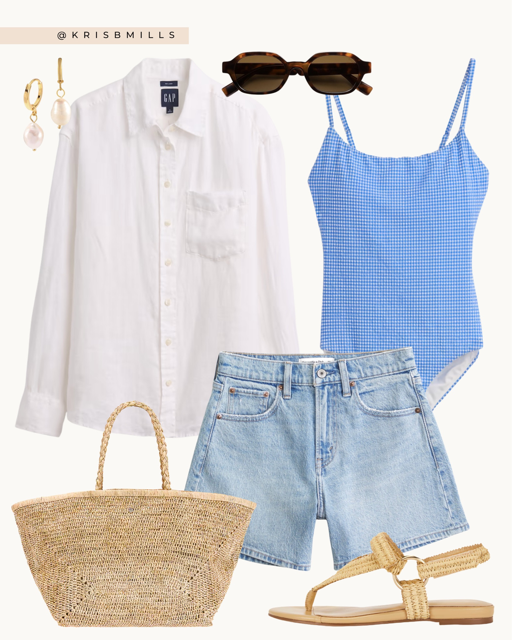 Summer beach day look

Pool day outfit
Swimsuit coverup look
Resort pool style
Chic swimwear outfit
Poolside fashion inspo
Sun hat and sandals
Tropical vacation look
Beach club outfit
Summer pool essentials

#LTKootd #LTKSeasonal #LTKSwim