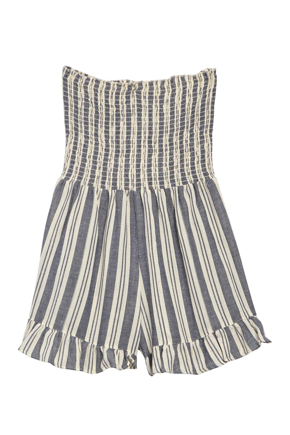Stripe Smocked Bodice Romper | Nordstrom Rack