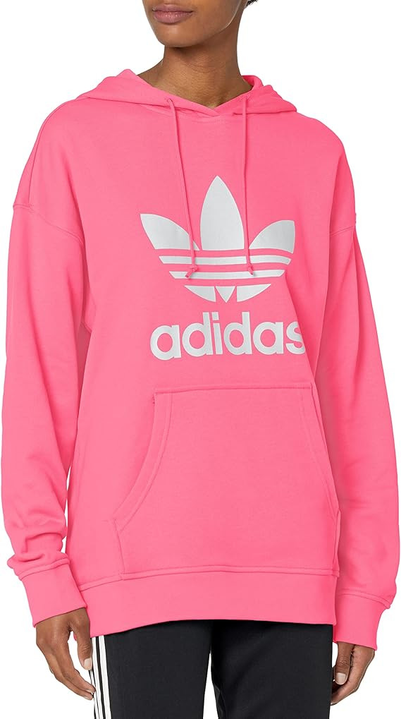adidas Originals Women's Adicolor Trefoil Hoodie | Amazon (US)