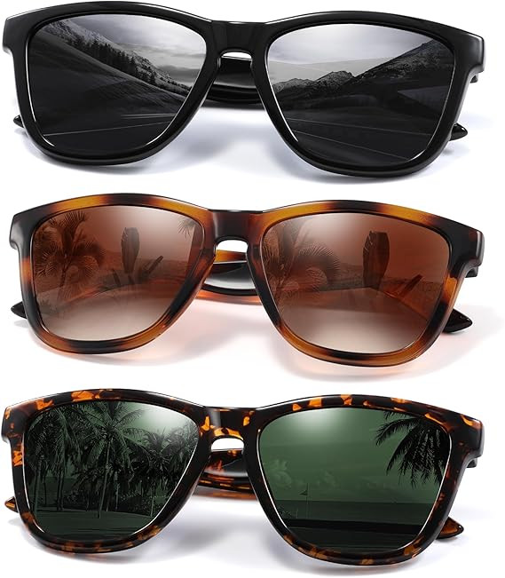 Polarized Sunglasses Womens Trendy Classic Retro Womens Sunglasses Men Driving Sun Glasses UV Pro... | Amazon (US)