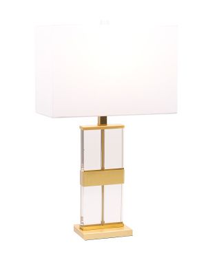 29in Crystal Table Lamp | Transitional Boost | Marshalls | Marshalls