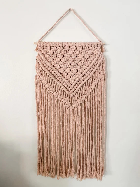 Macrame Wall Hanging Tapestry Boho Home Decor | Etsy | Etsy (US)