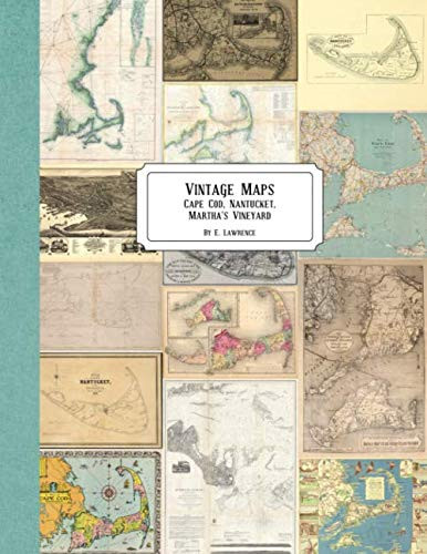 Vintage Maps: Cape Cod, Nantucket, Martha's Vineyard | Amazon (US)