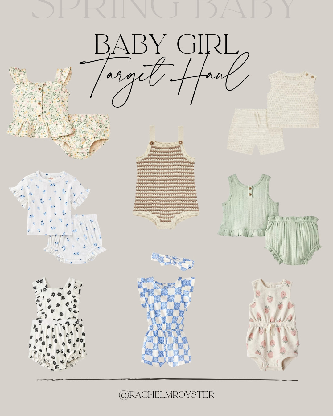 Spring Target Haul for Baby Girl 🤍 

 #LTKSpringSale #LTKBaby #LTKKids