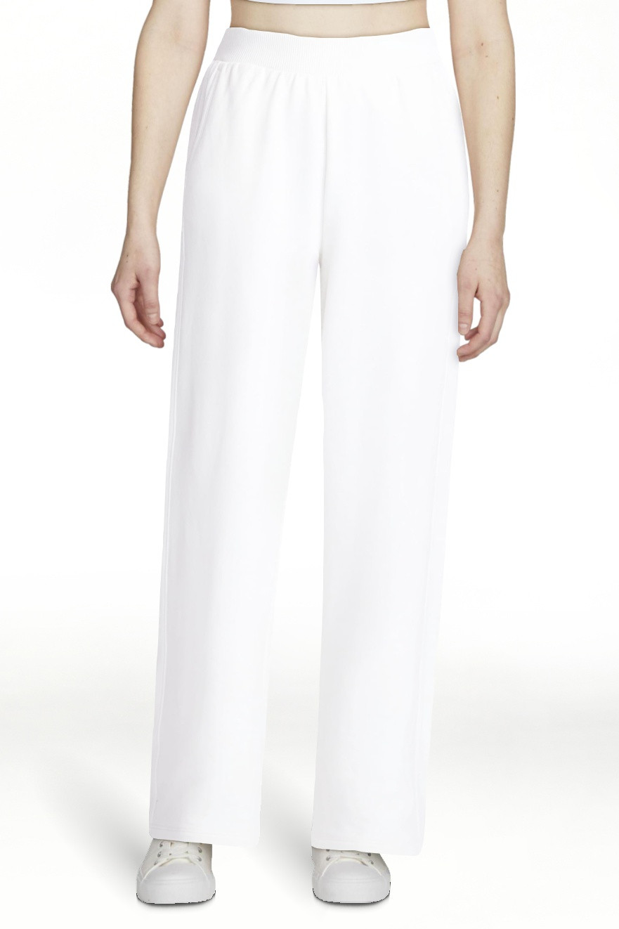 Athletic Works Women's and Women's Plus French Terry Wide Leg Pants, 31" Inseam, Sizes XS-4X | Walmart (US)