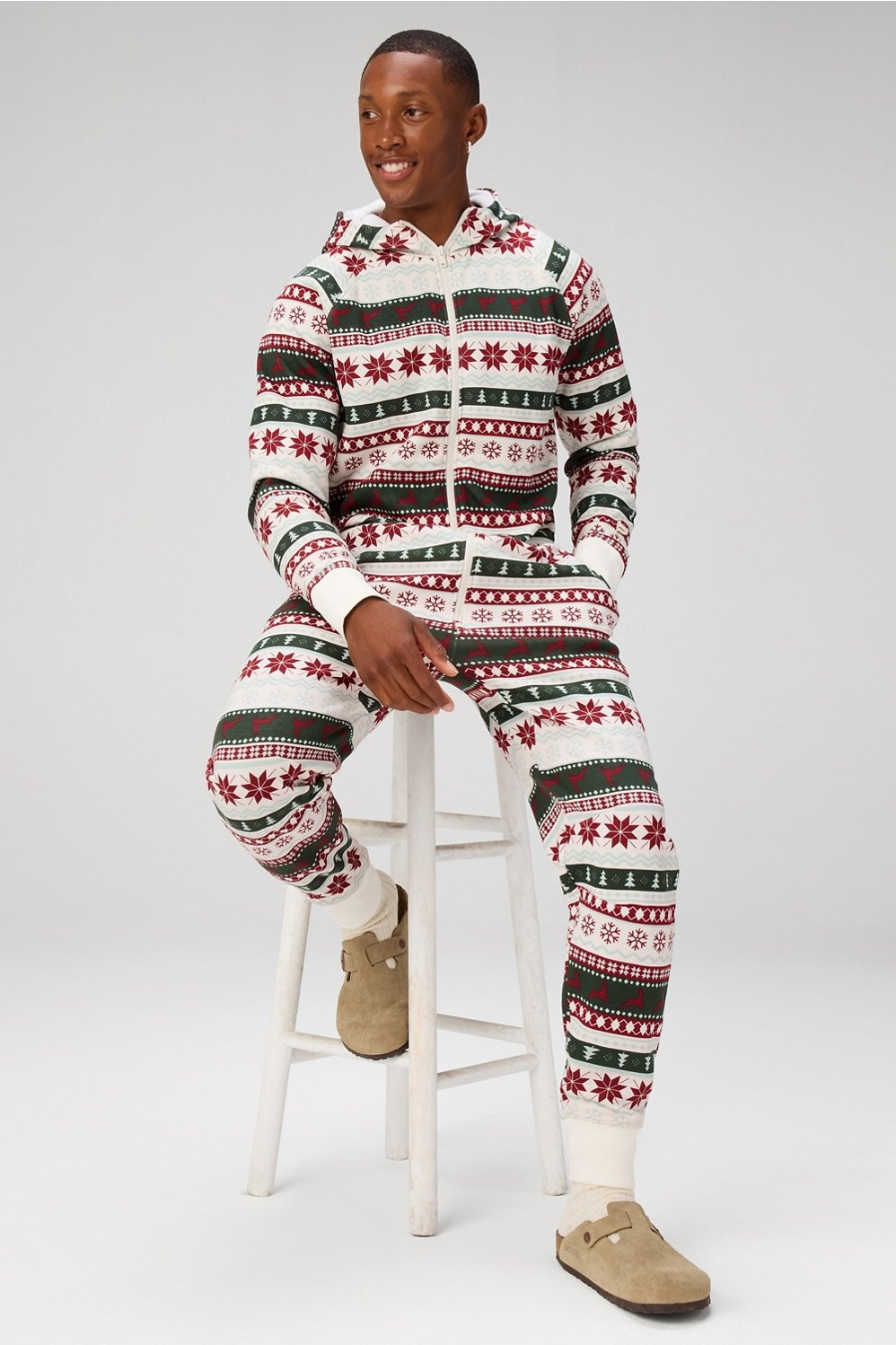 The Go-To Fleece Hooded Onesie | Fabletics