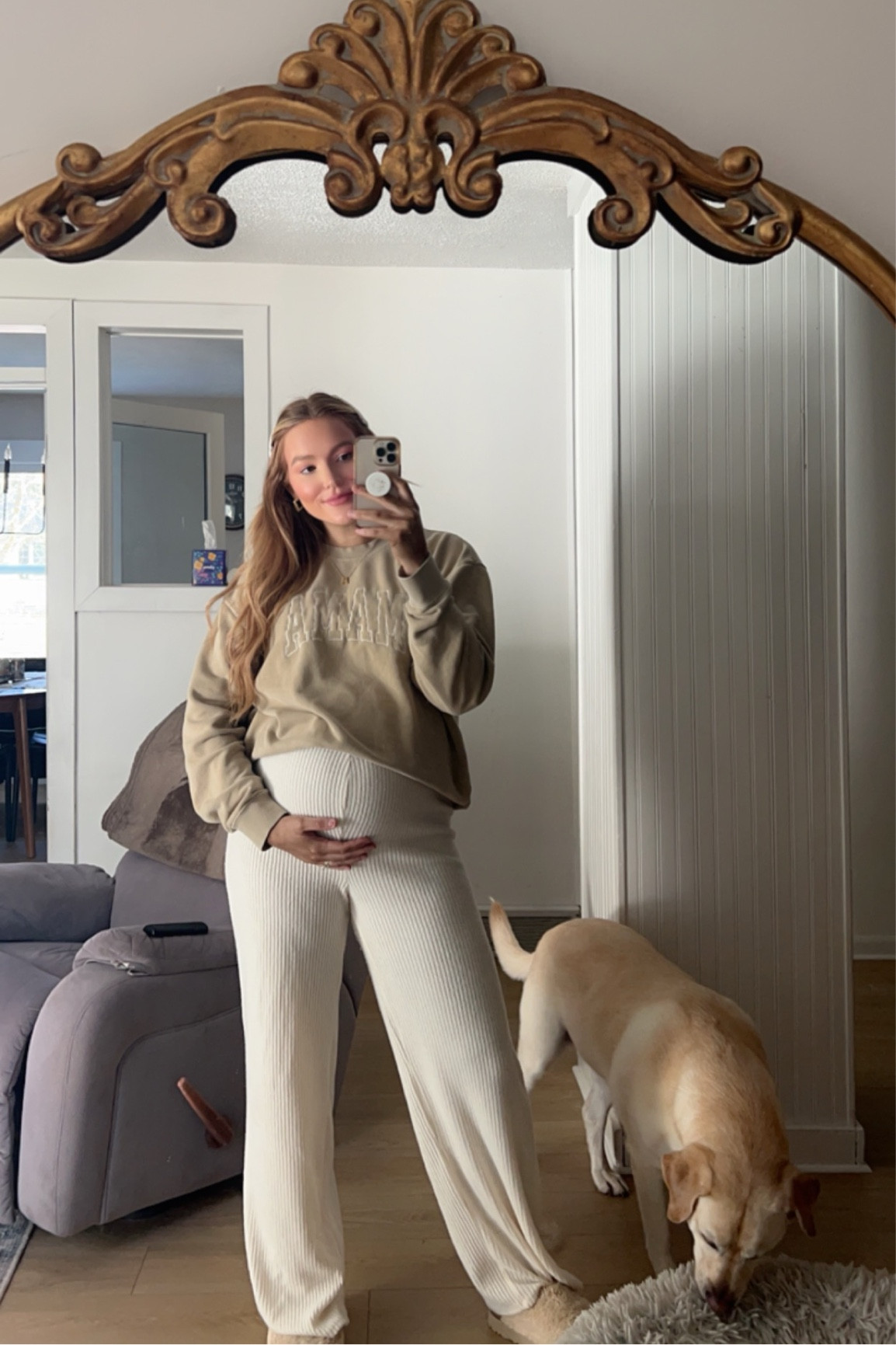 my go to everyday maternity outfit 🫶🏼 sweater is from ASPEN + COMPANY

#LTKbump #LTKstyletip #LTKbaby
