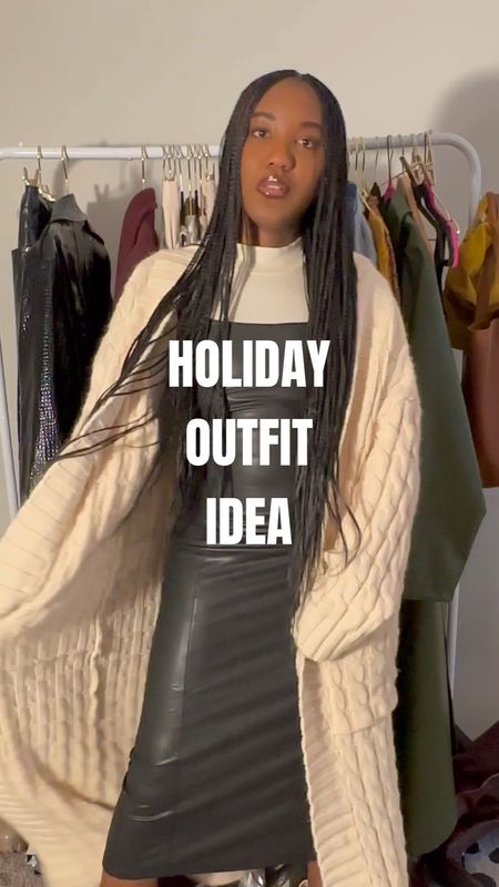 All I can think about is wearing the perfect holiday outfit…and Christmas decor…and gift guides…and presents. 

One thing I can count on is finding a way to mix cozy vibes with something stylish like faux leather. If you’re looking for faux leather dresses, I’ve linked options below!

#LTKfindsunder100 #LTKHoliday #LTKVideo