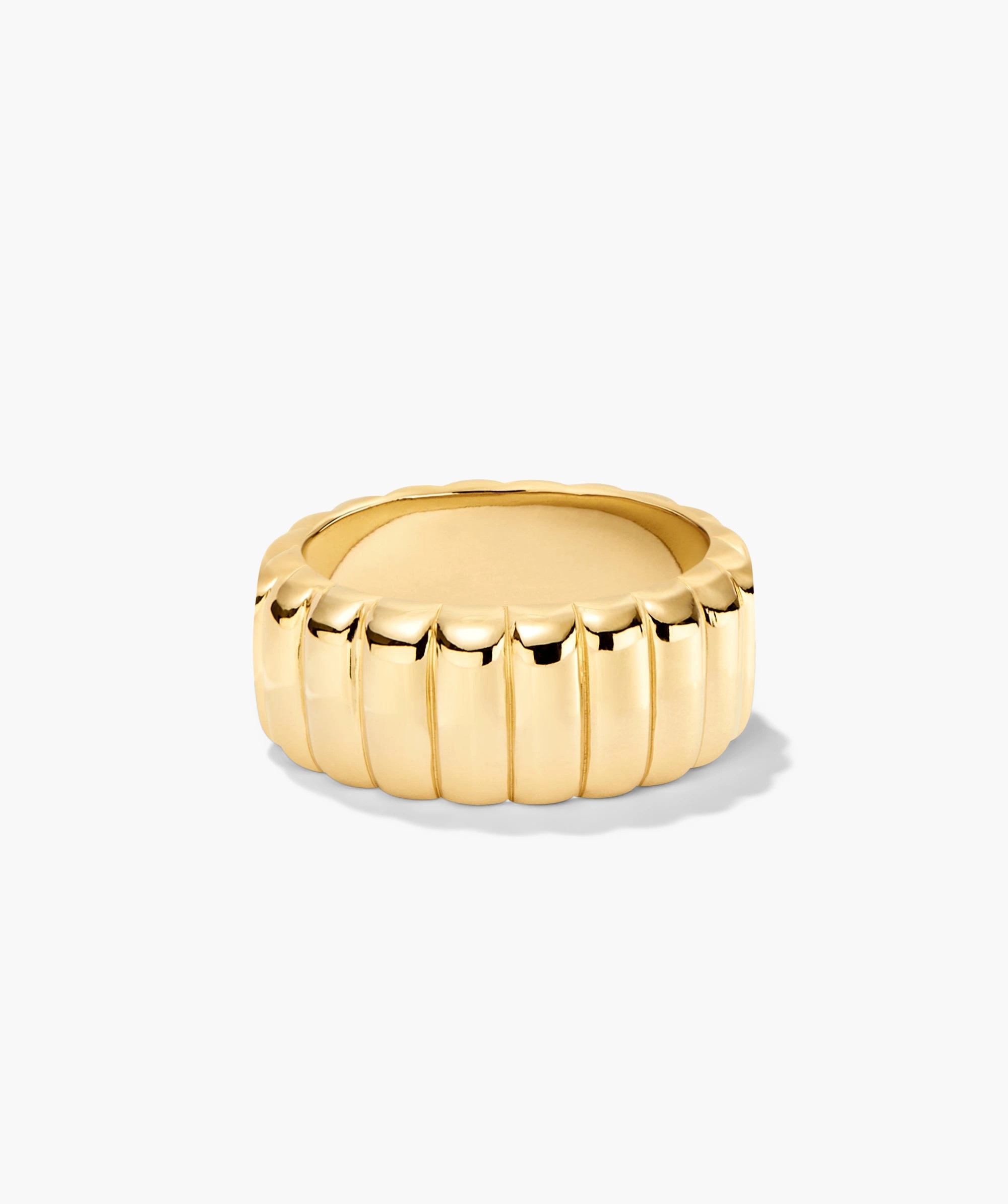 18k Gold Vermeil Charlotte Bold Ring - Jewelry | Mejuri | Mejuri Fine Crew