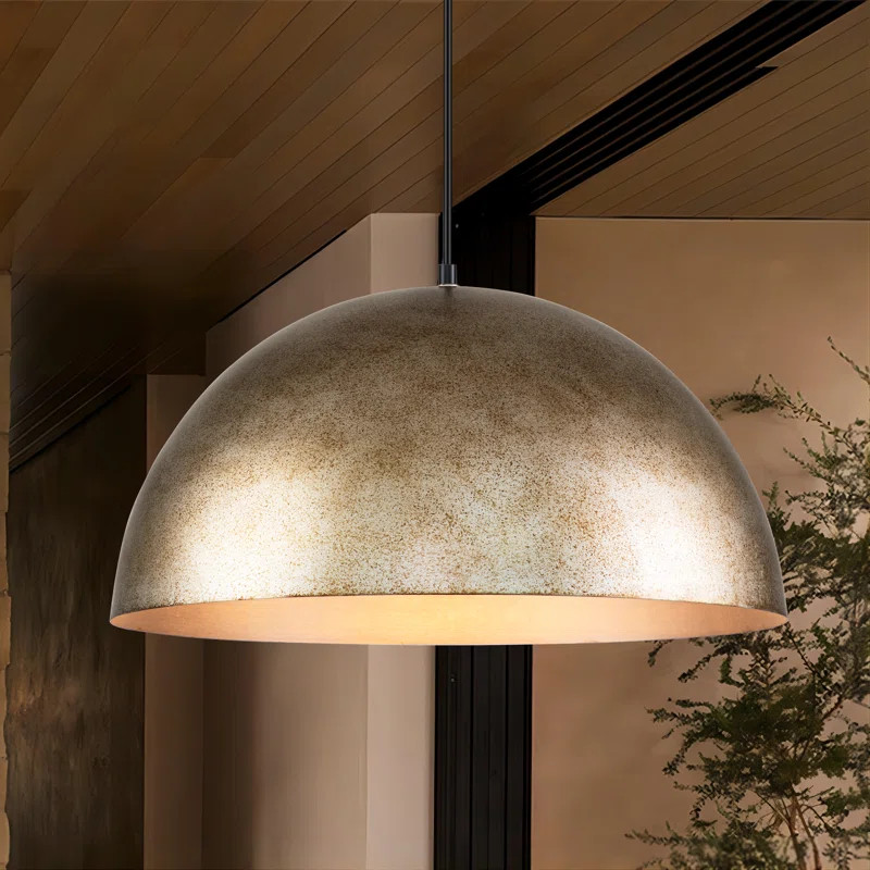 1 - Light Single Dome Pendant Light | Wayfair North America