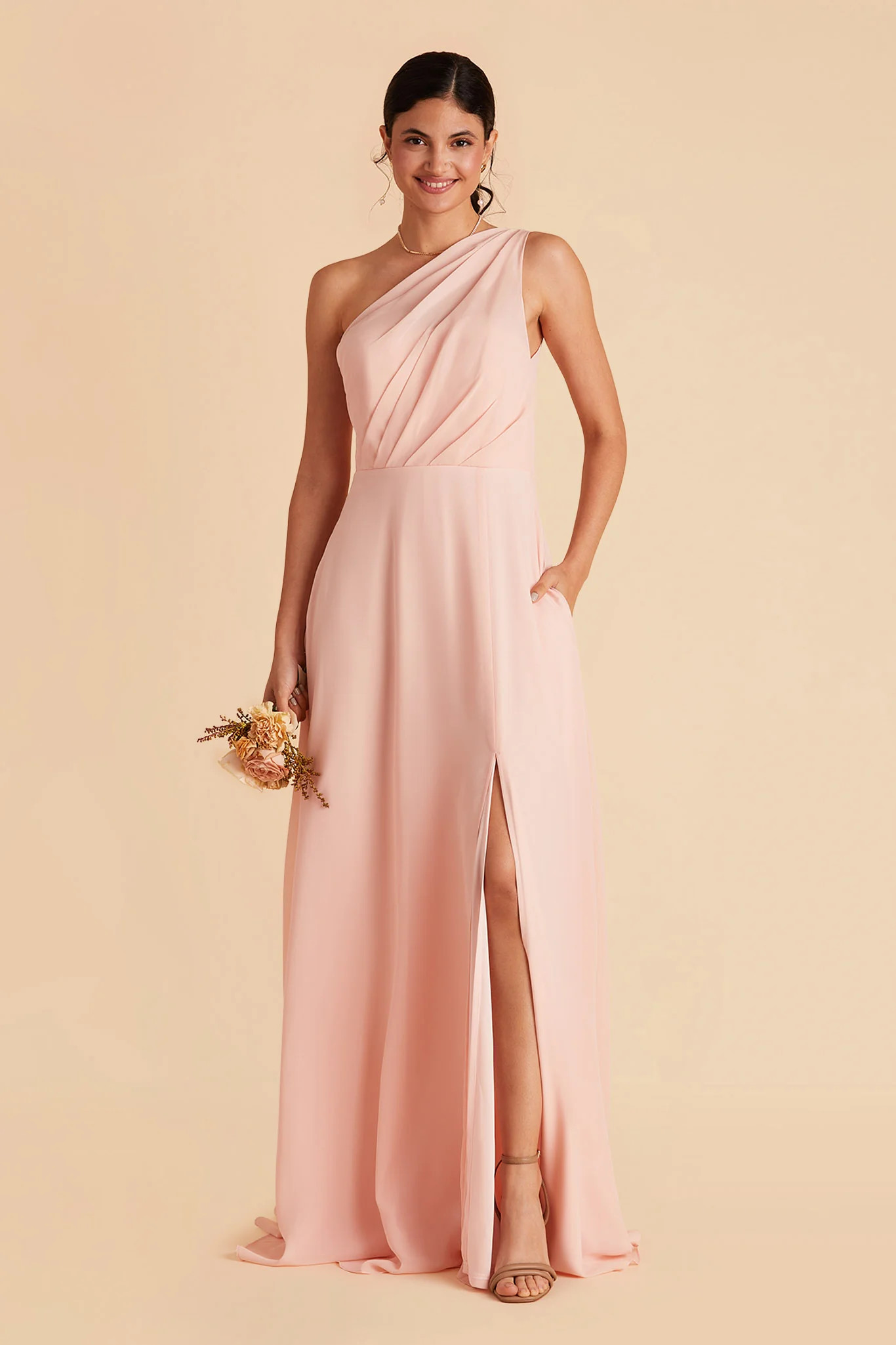 Kira Dress - Blush Pink | Birdy Grey