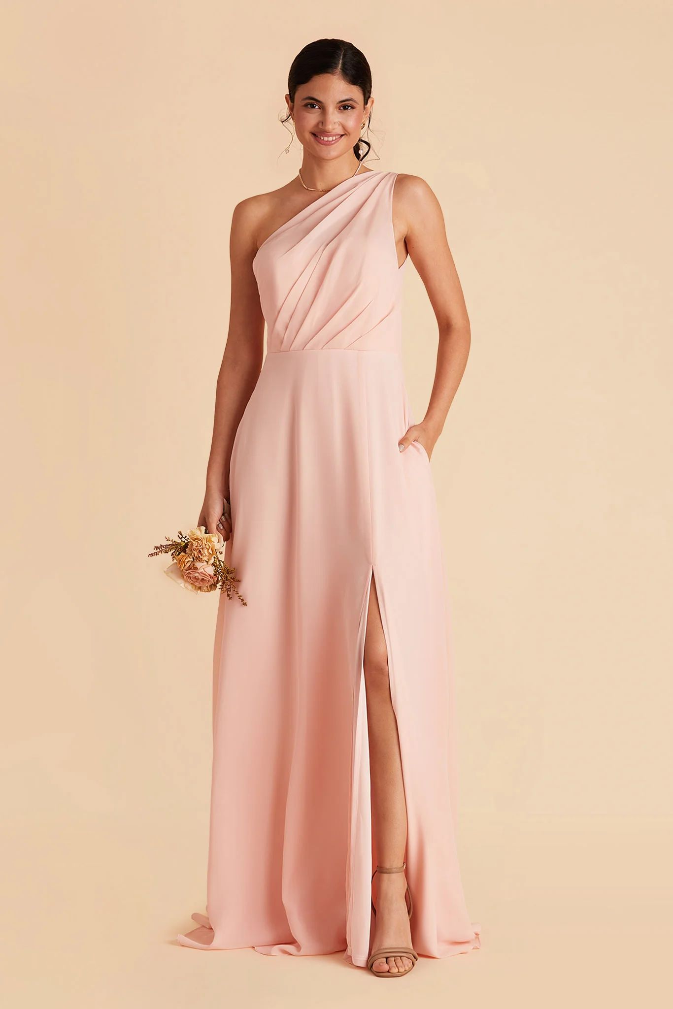 Kira Dress - Blush Pink | Birdy Grey