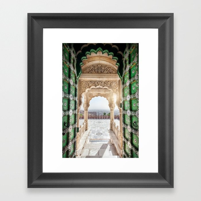 Jaswant Thada memorial in Rajasthan, India Framed Art Print | Society6