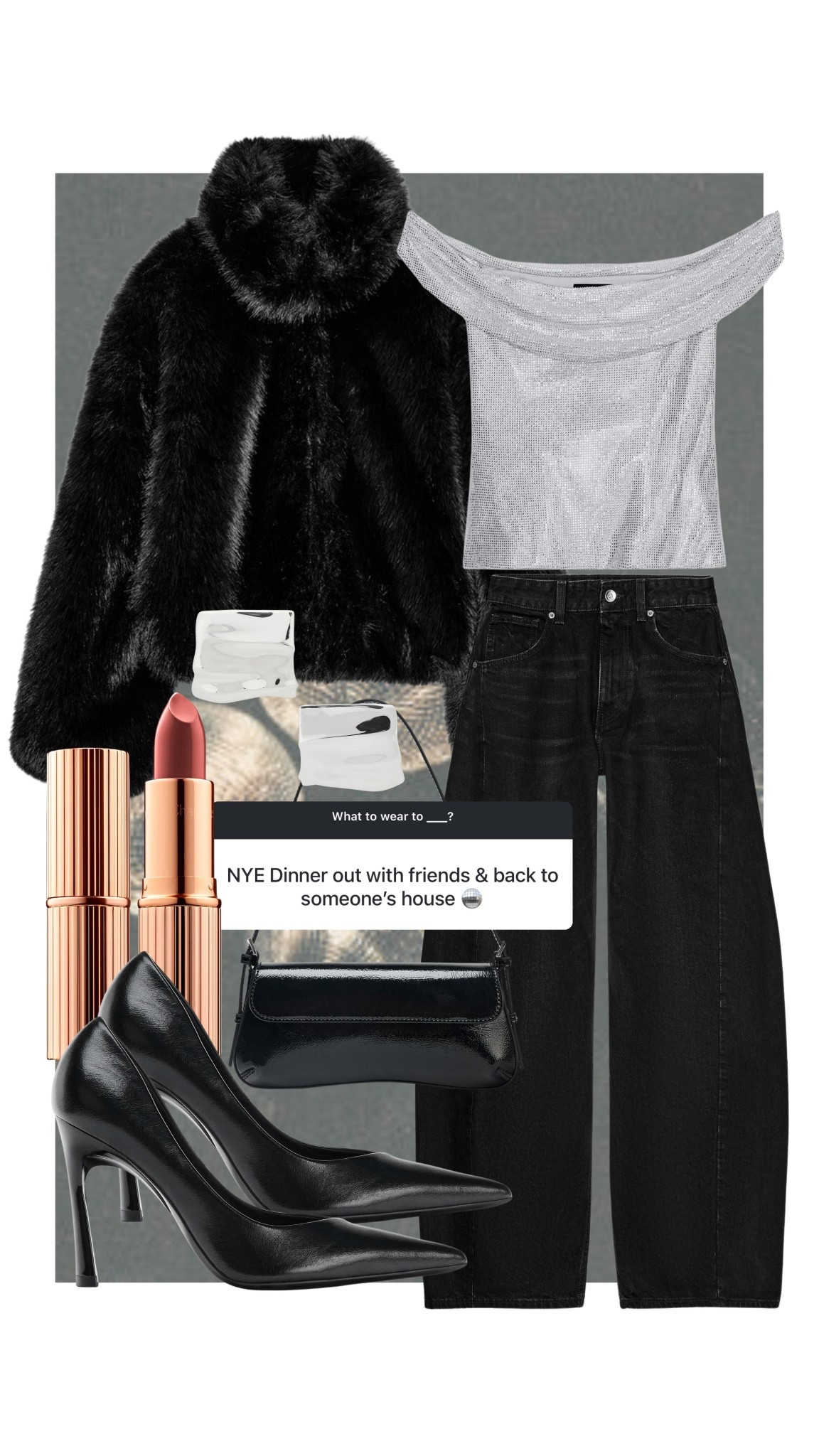 What to wear; NYE dinner put wit friends and the back to someone’s house!
#kathleenpost

NYE outfit, New Year’s Eve, NYE party

#LTKHoliday #LTKSeasonal