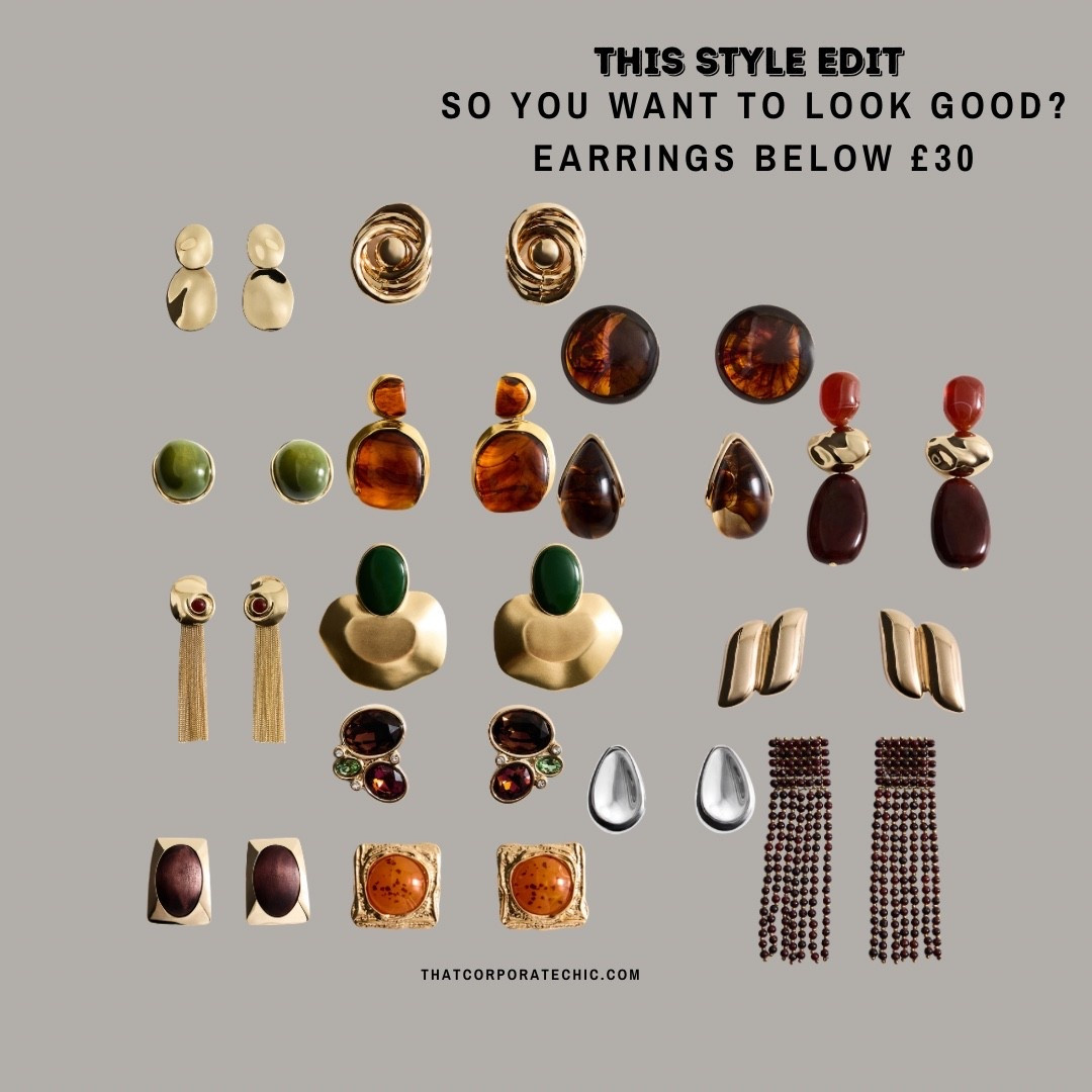 Earrings below £30
Spring accessories to wear to the office, party wear, wedding guest accessory 

#LTKstyletip #LTKworkwear #LTKpartywear