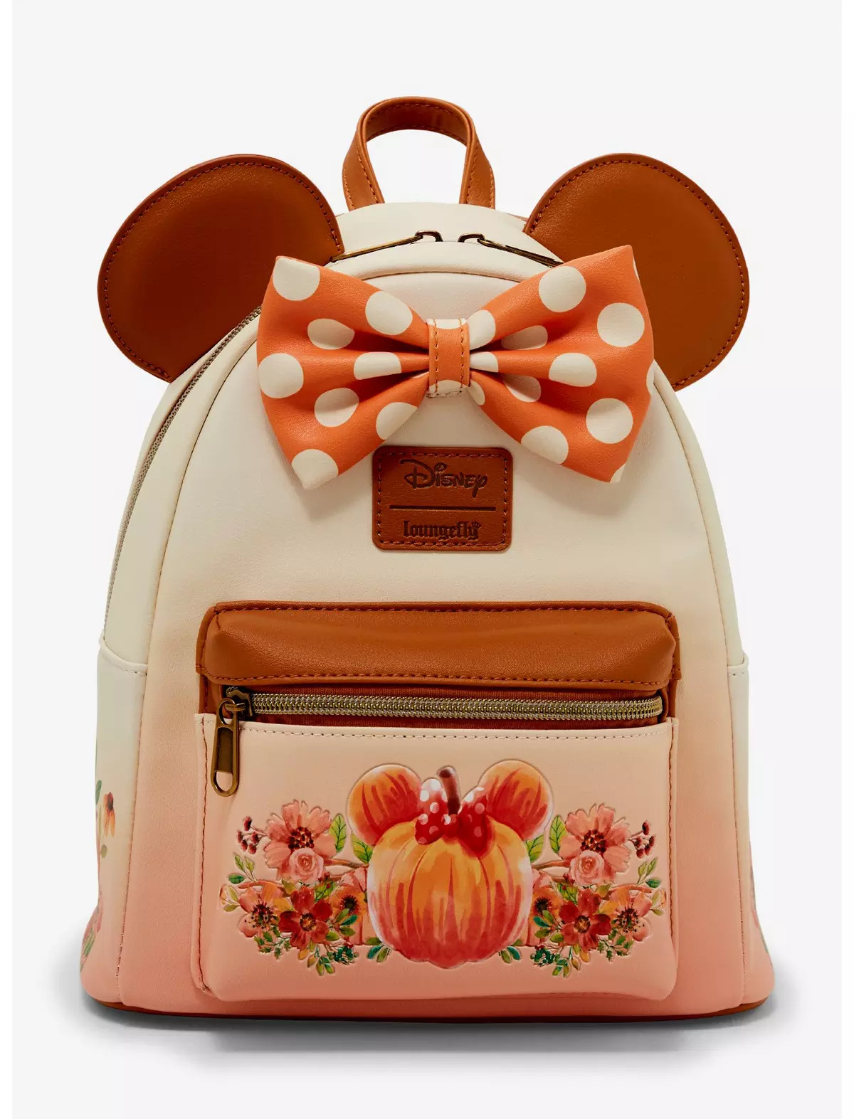Loungefly Disney Minnie Mouse Pumpkin Ombre Mini Backpack | Hot Topic | Hot Topic