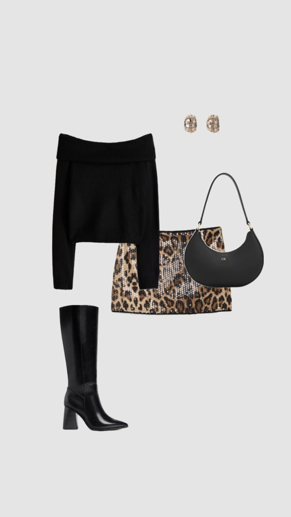 Get 15% off Charles & Keith with code - COMAMBW15-ISMQW9CEVA

Christmas Party outfit ✨🥂

• leopard print mini sequin skirt Bardot off the shoulder jumper top black heeled knee high boots going out outfits pub uk Christmas Day outfit New Year’s Eve outfit clubbing outfits partywear Christmas gifts for her gift guide autumn winter outfit  •



#LTKwinter #LTKautumn #LTKpartywear