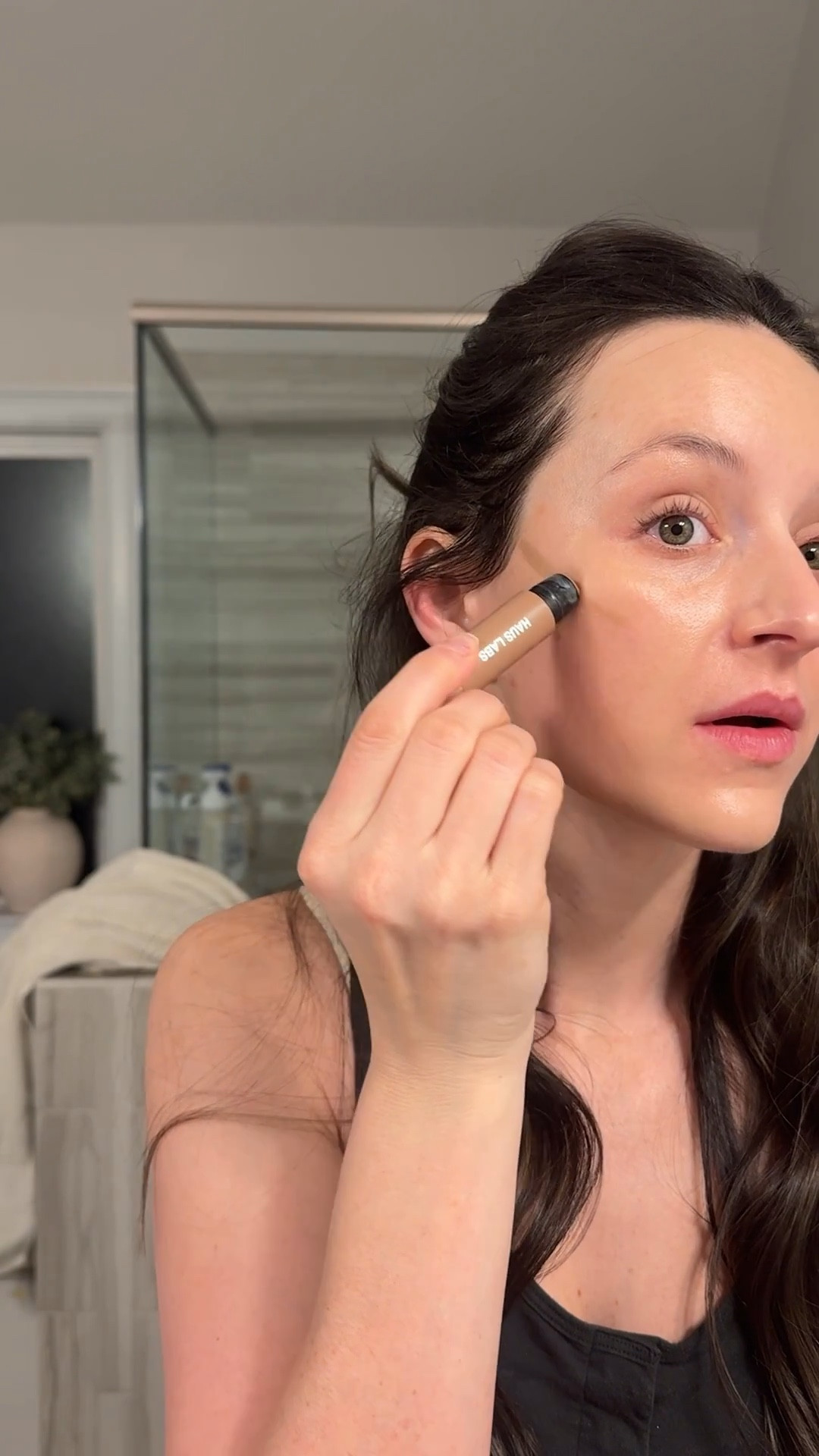 I love a natural look - boost your own skin! 

@missha.official bb cream w/ SPF 
@hauslabs bronzing stick + mascara 
@rarebeauty brow gel 
@essence mascara primer 
@elfcosmetics halo glow 
@tartecosmetics eyeshadow
@milanicosmetics setting spray 


Let me know your fav tinted SPF / Moisturizer because I will try it  ♥️

#makeuplooks #grwmreels #beautyreel #glowingskin #naturalskin 

#LTKmorningroutine #LTKBeauty #LTKgrwm