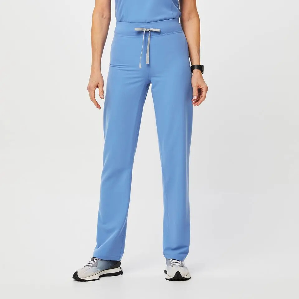 Women’s High Waisted Livingston Scrub Pants™ - Ceil Blue · FIGS | FIGS