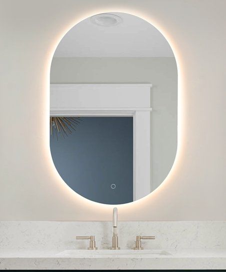 White Jax LED Mirror | Zulily