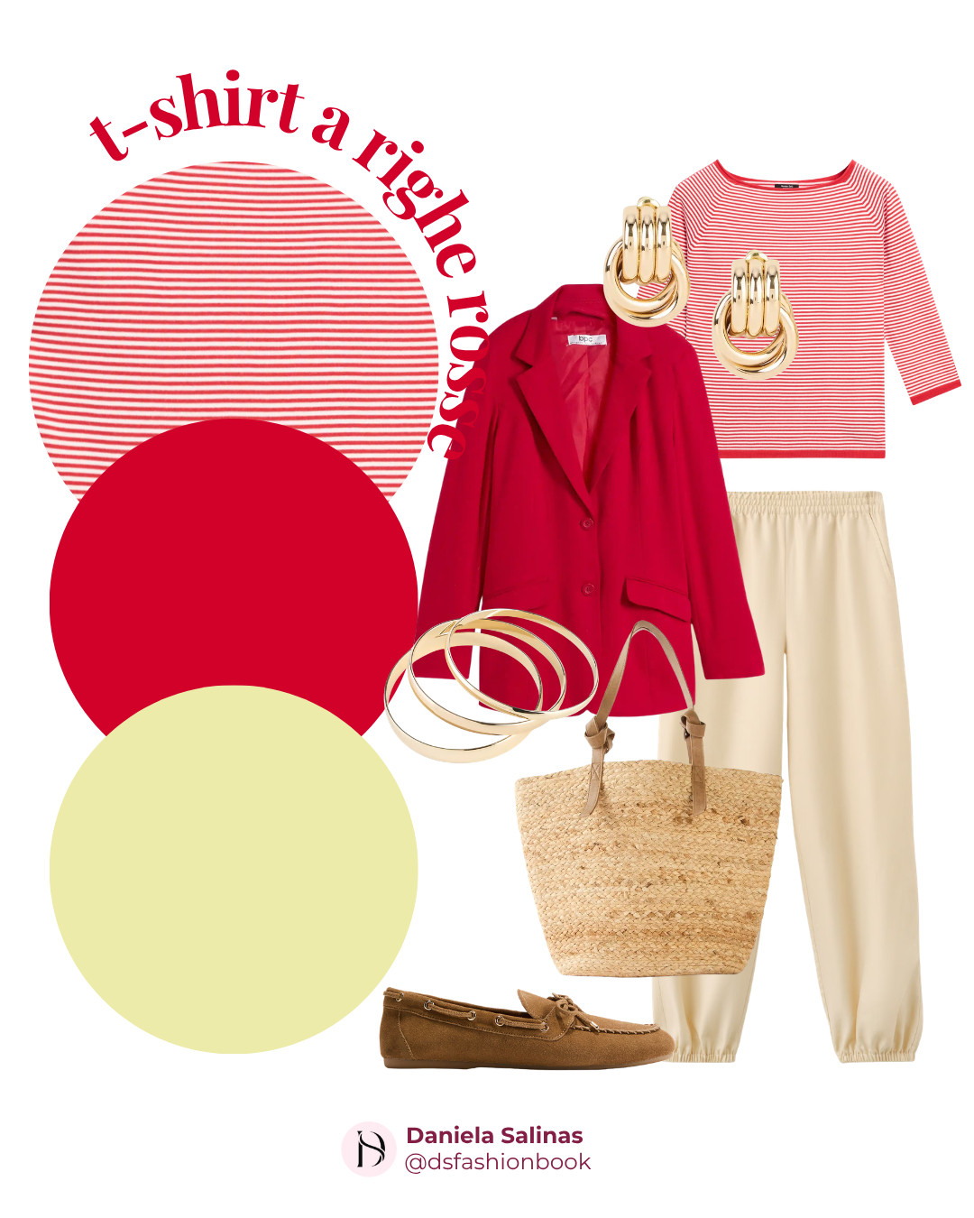 Le t‑shirt a righe rosse sono un classico intramontabile che aggiunge carattere, freschezza e un tocco French chic a qualsiasi look.
In questo carosello trovi 5 proposte pensate per mostrarti come questo capo iconico possa trasformarsi in outfit versatili, contemporanei e perfetti per la primavera.

✨ Dal look casual raffinato alle combinazioni più eleganti: le righe rosse diventano il dettaglio che fa la differenza. 

 #LTKitalia #LTKeurope #LTKspring