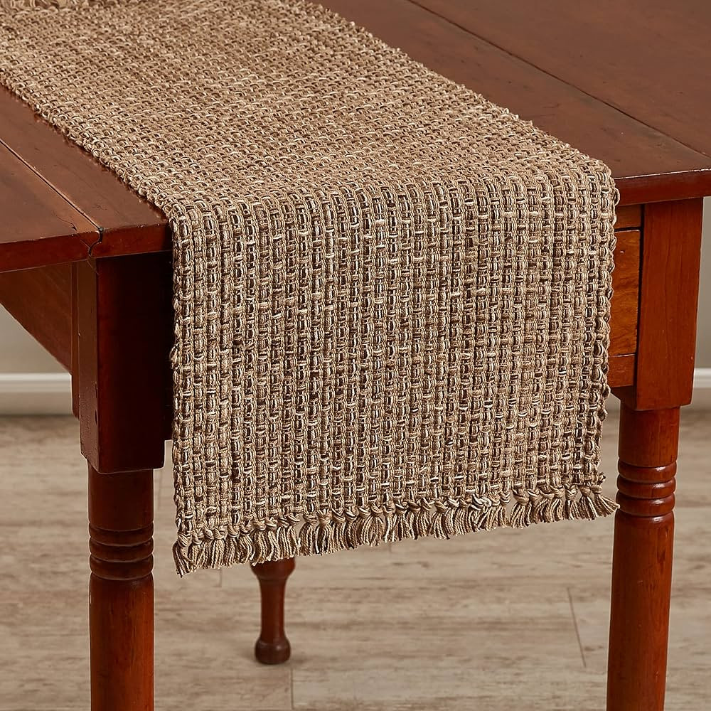 Park Designs Tweed Table Runner - 36'' L - Expresso | Amazon (US)