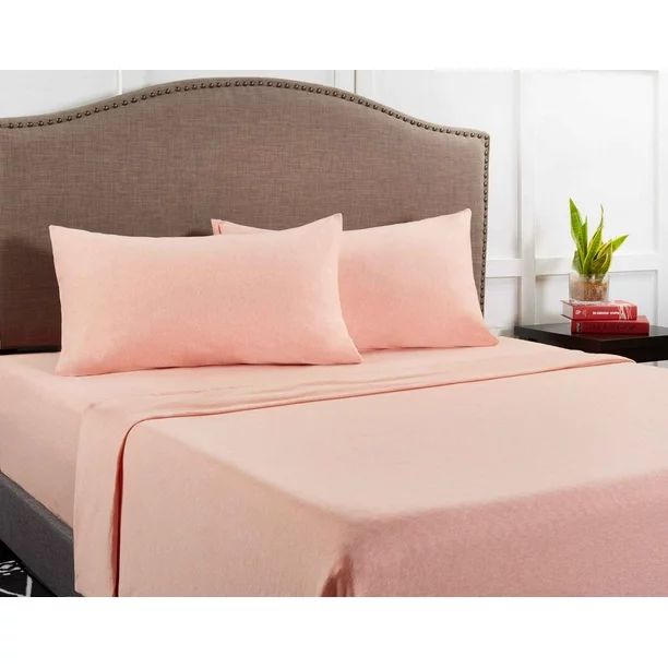 Mainstays Knit Jersey Bedding Sheet Set | Walmart (US)