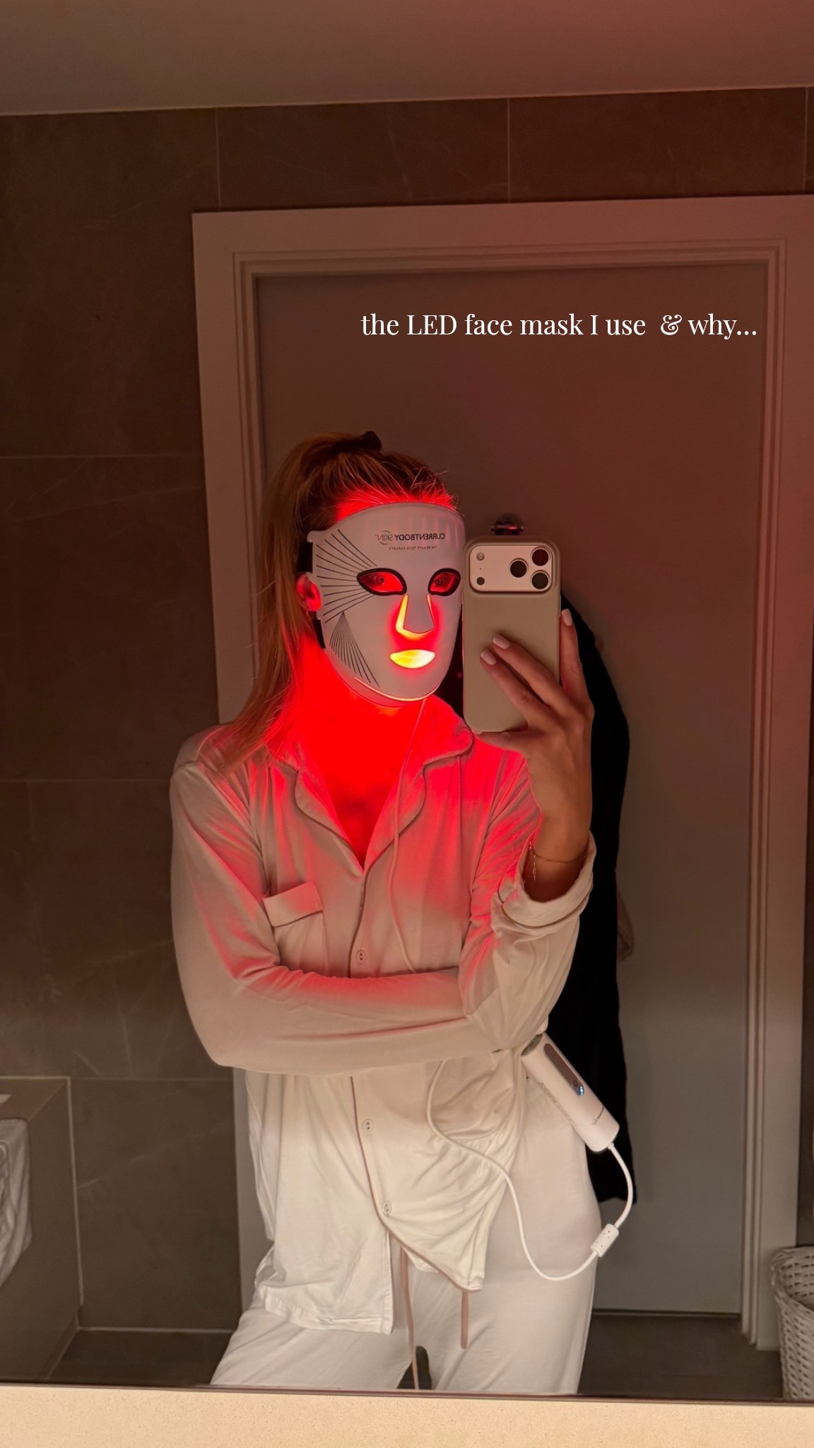 I’m 29 with PCOS (now known as PMOS) so my skin can be very hormonal — breakouts, inflammation, redness, the lot! I use my LED mask a few times a week because the red light works at a cellular level to reduce inflammation and support collagen + skin repair. I’ve genuinely noticed my skin looks calmer, clearer and more glowy when I’m actually consistent with it. It’s one of those things that feels like a bit of a fad… until you actually see the difference and then you don’t want to be without it. I’ve linked the exact one I’m using 🤍

| LED Face Mask | CurrentBody LED Face Mask | LED Light Therapy | Red Light Therapy | Red Light Face Mask | LED Skincare | At Home LED Treatment | LED Facial | Anti-Ageing Skincare | Glowing Skin | Clearer Skin | Hormonal Skin | PCOS Skin | Skincare Routine | Skincare Must Haves | Beauty Must Haves |

#LTKuk #LTKautumn #LTKbeauty