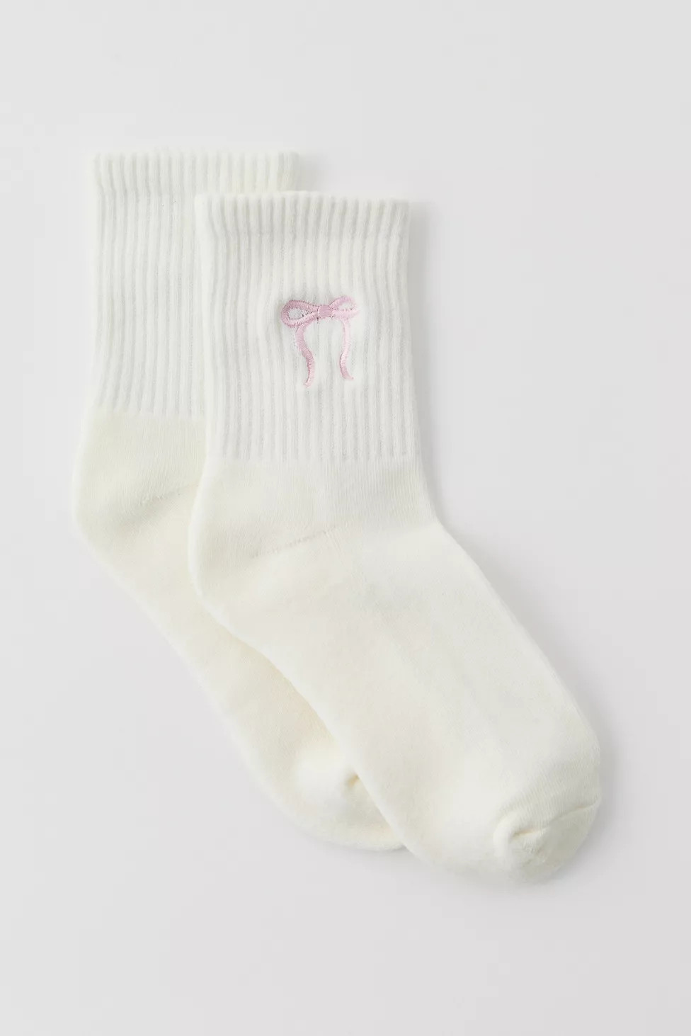 Icon Embroidered Quarter Crew Sock | Urban Outfitters (US and RoW)