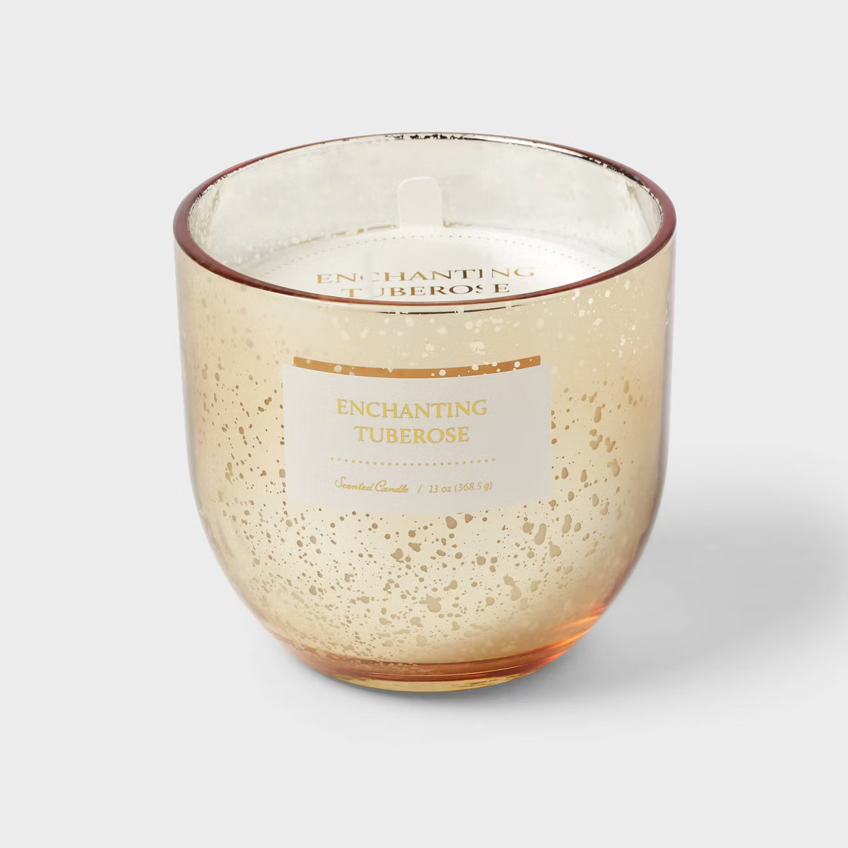 2-Wick 13oz Mercury Glass Candle Enchanting Tuberose Cream - Threshold™ | Target