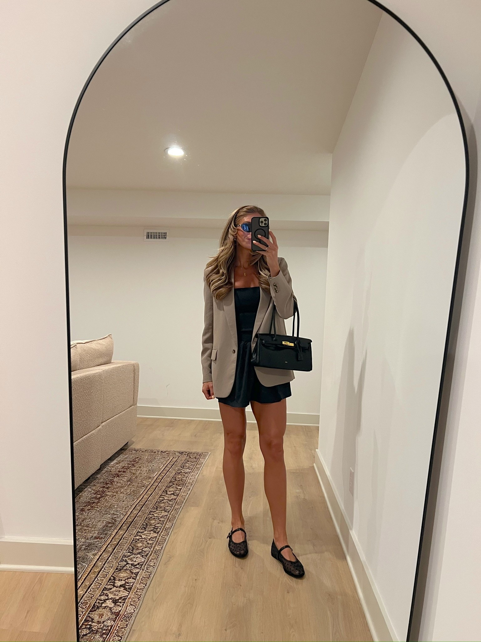Chic outfit inspo for a summer trip to Paris! Styled this look with one of my favorite @abercrombie dresses.

Wearing a medium in the dress for extra length. Love that this dress is long torso friendly and has adjustable straps. Wearing a 6 in the blazer to layer under.

#LTKActive #LTKTall #LTKTravel