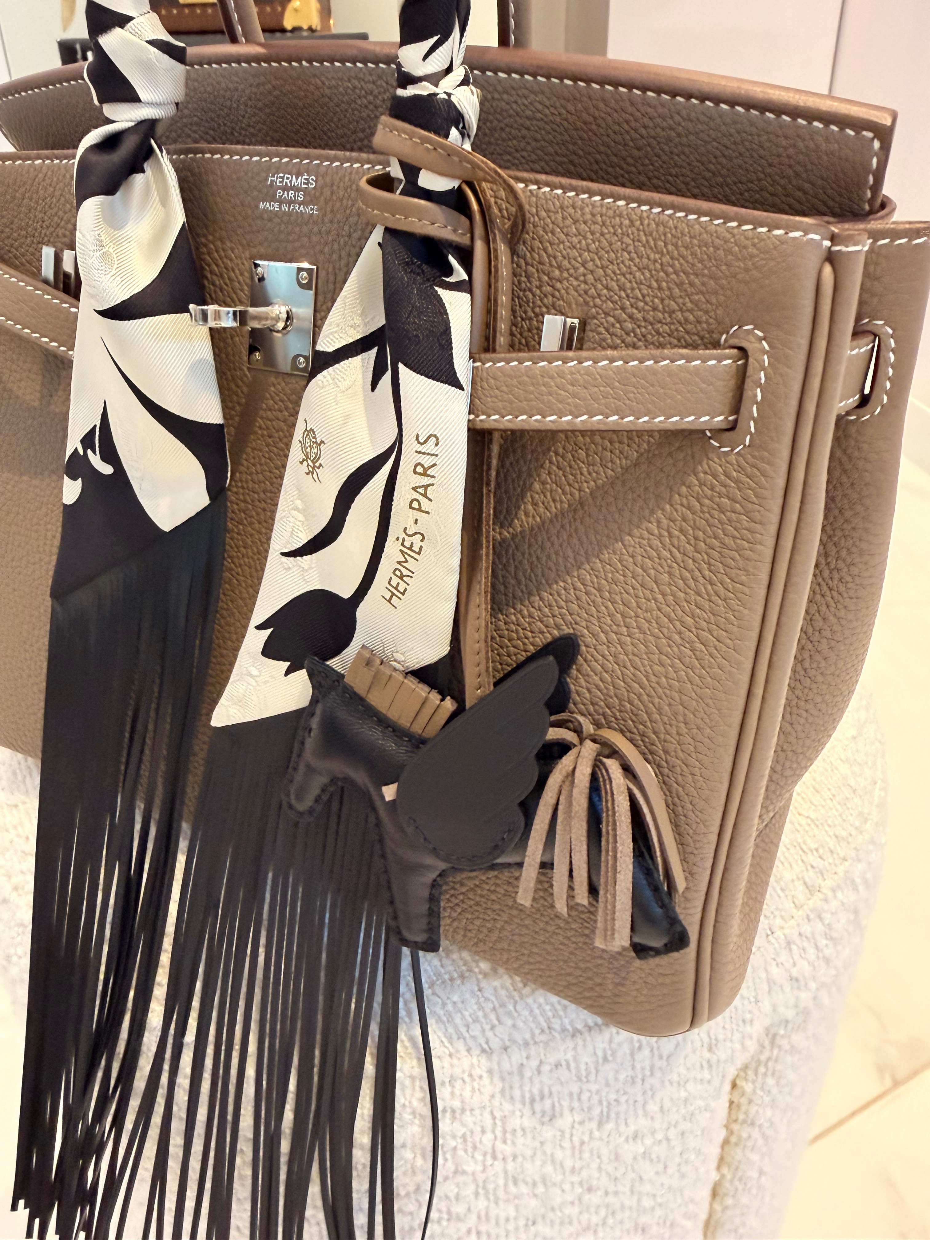 Hermes Twilly Fringe is very hard to get but Fashionphile has many colors and prints. #fashionphilepartner #fashionphilefinds  

 #LTKSaleAlert