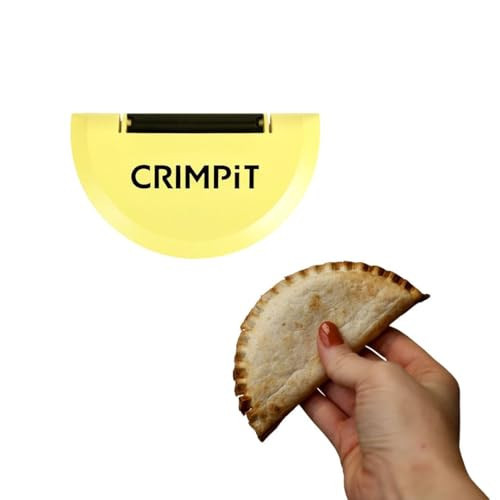 CRIMPiT Small Tortilla Sealer - For 6” Flour Tortillas | Create Sealed Tacos, Quesadillas & More in Seconds | BPA-Free, Dishwasher Safe | Perfect for Air Fryers & Lunchboxes | Made in UK & USA | Amazon (US)