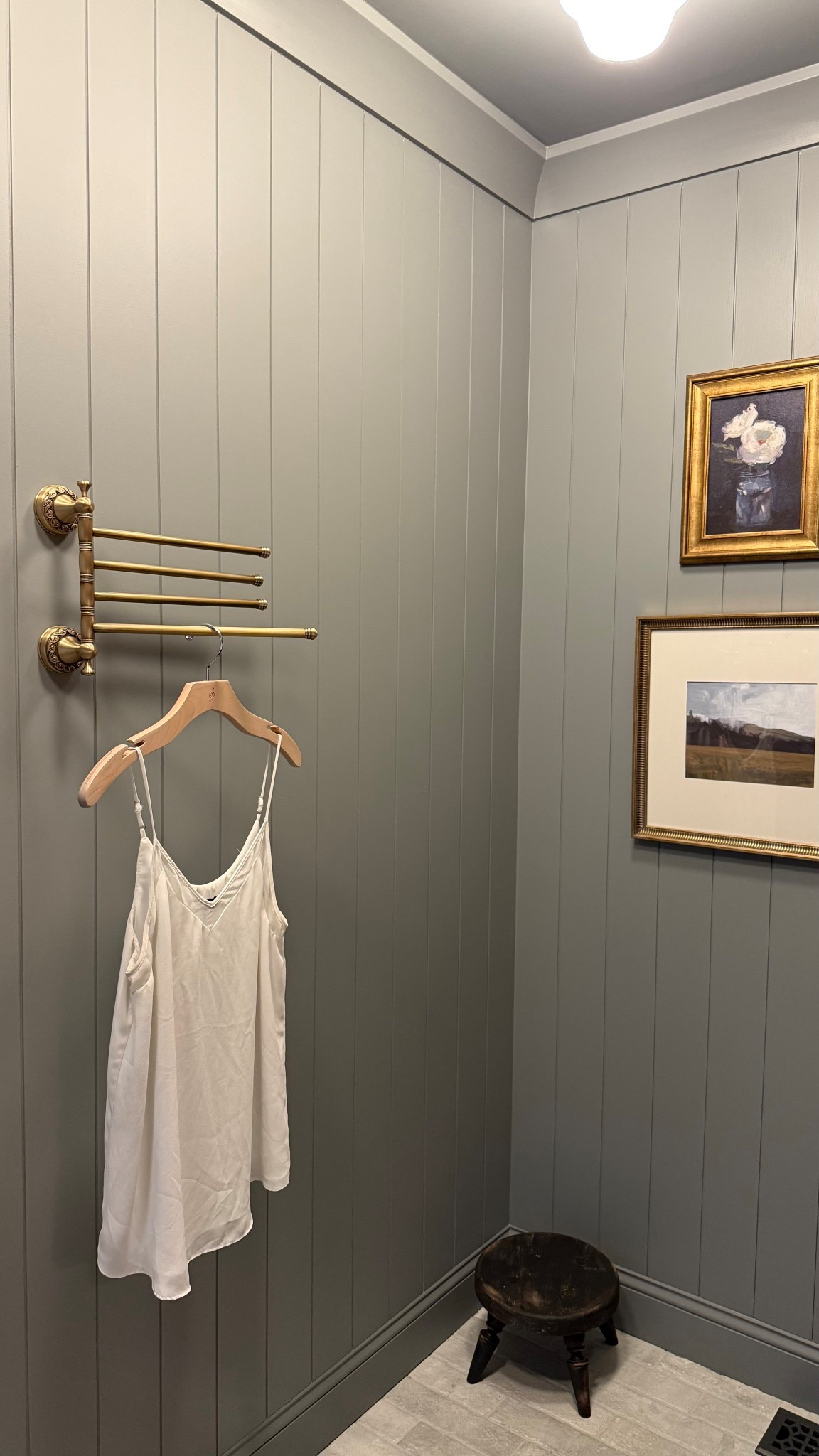 Vintage brass laundry drying rack 

#LTKFindsUnder50 #LTKHome #LTKStyleTip