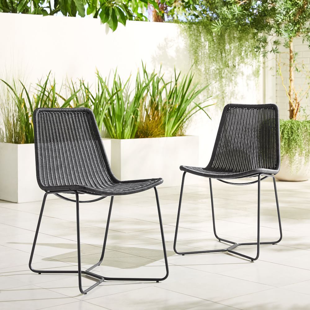 Outdoor Slope Dining Chair | West Elm (US)